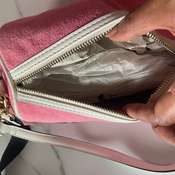 Juicy Couture Sweet N Juicy Apple Mini Barrel Bag w Strawberry Coin Pouch -- NWT - Picture 6 of 6